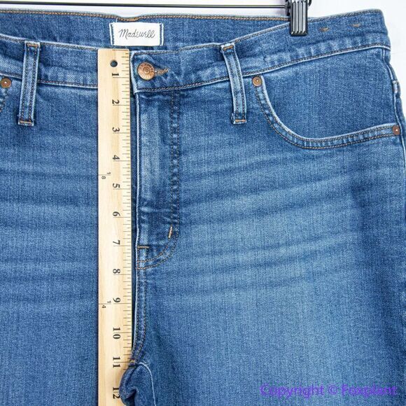 NEW Madewell Kick Out Crop Jeans in Brinton Wash, 33 - Picture 6 of 14